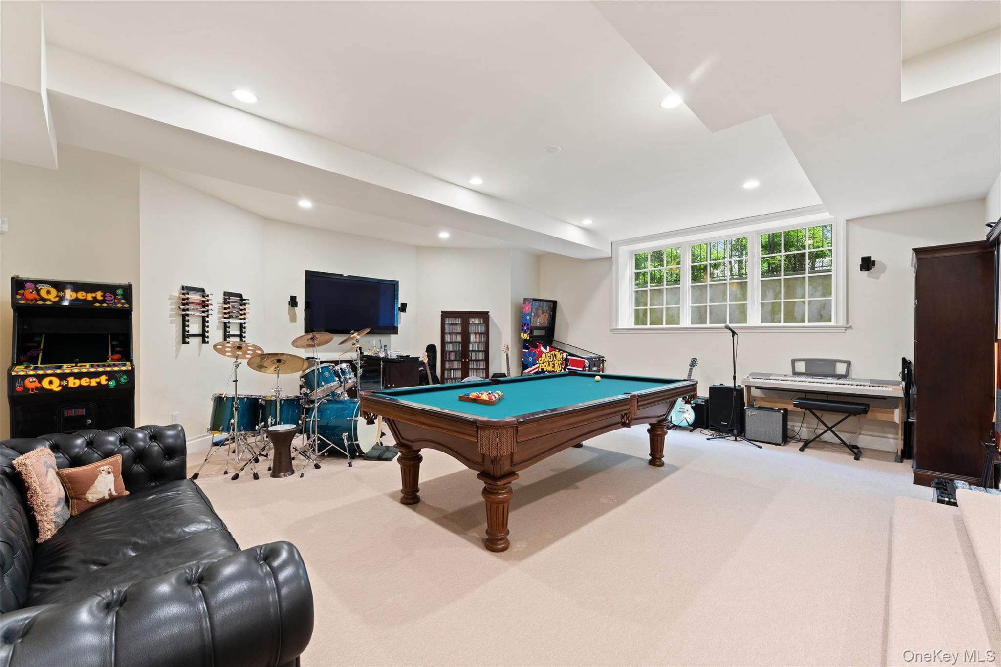 64 Stratton Road Scarsdale, NY 10583 - Photo 30 of 49 Lower level media room