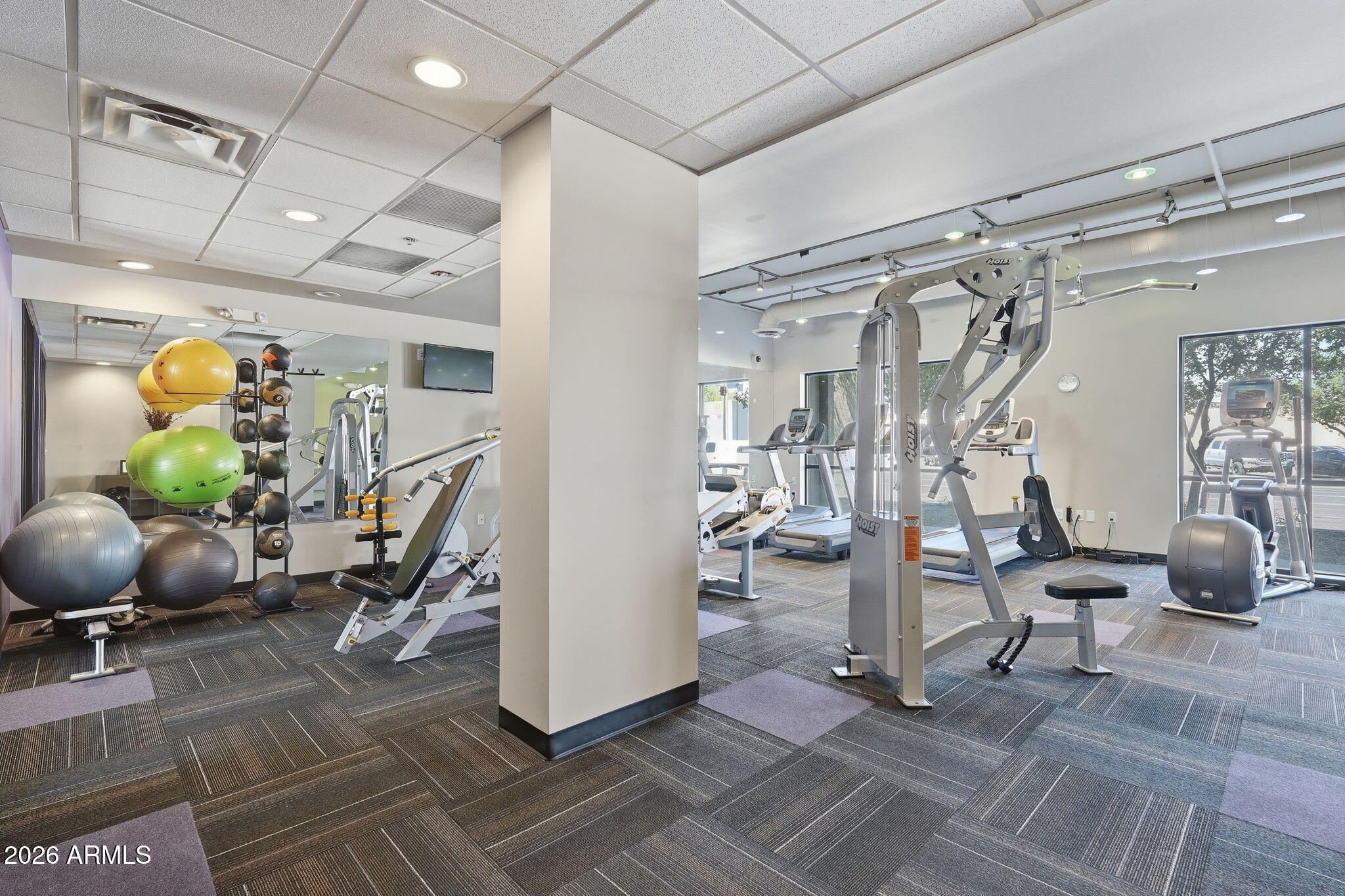 535 West Thomas Road, Unit 210 Phoenix, AZ 85013 - Photo 36 of 40 a view of gym