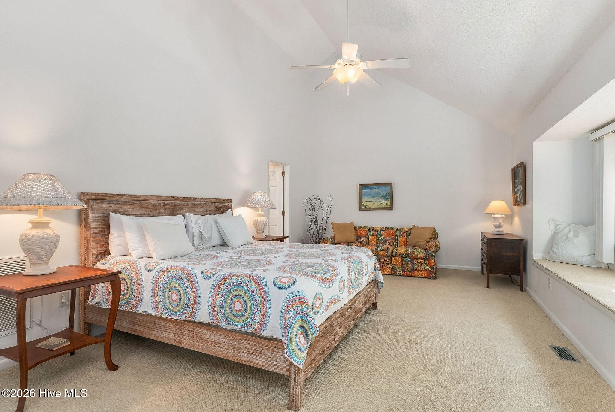 579 Coral Ridge Road Pine Knoll Shores, NC 28512 - Photo 20 of 67 Spacious Primary Bedroom