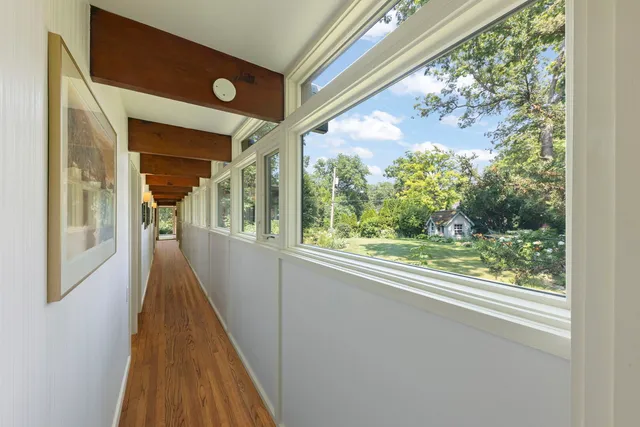 a view of a entryway