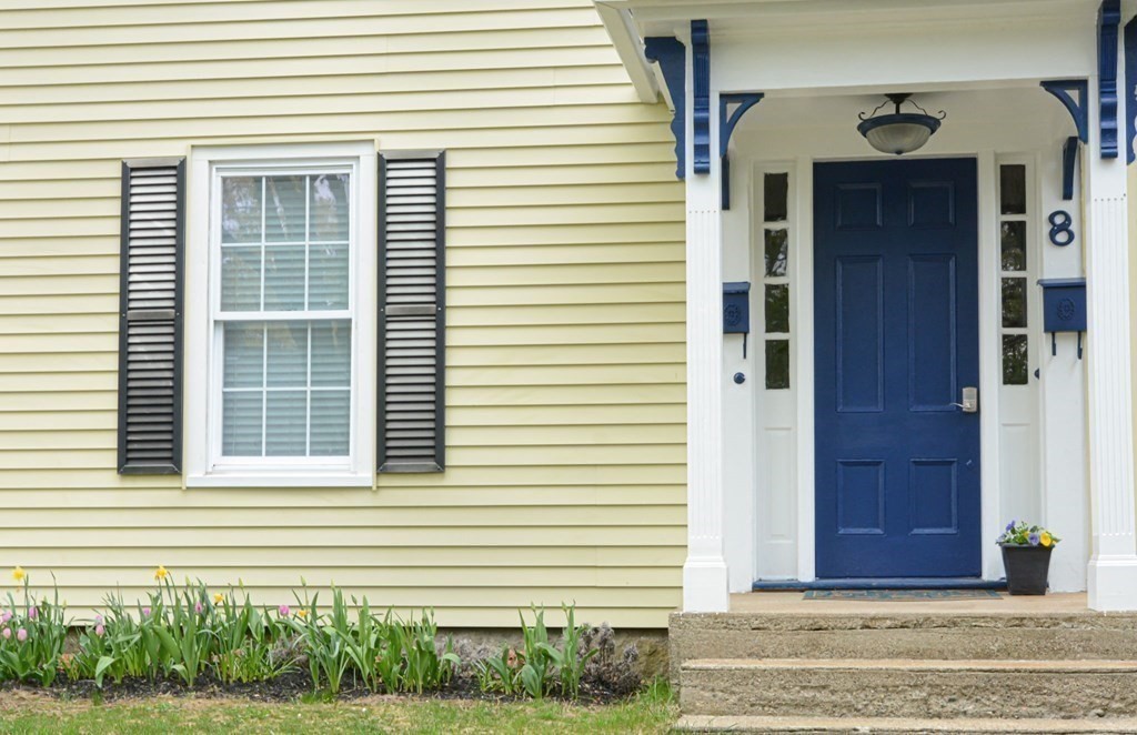 8 Myrtle Street Westborough, MA 01581 - Photo 3 of 35 a view of a house with a door and a window
