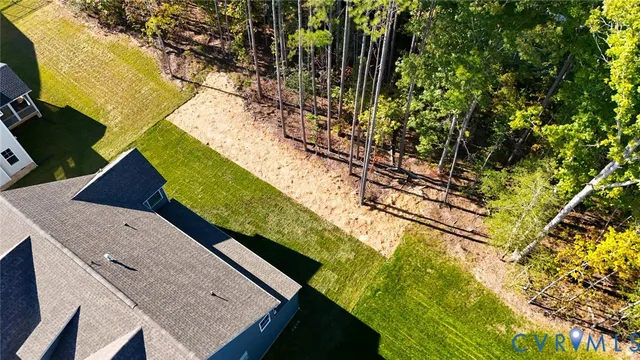 a view of an outdoor space and seating area
