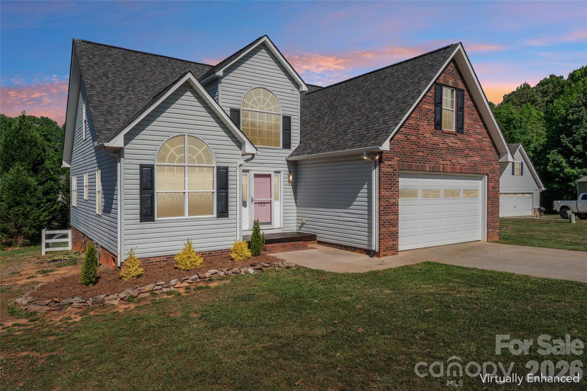103 Quarry Way Salisbury, NC 28146 - Photo 46 of 47 a front view of a house with a yard
