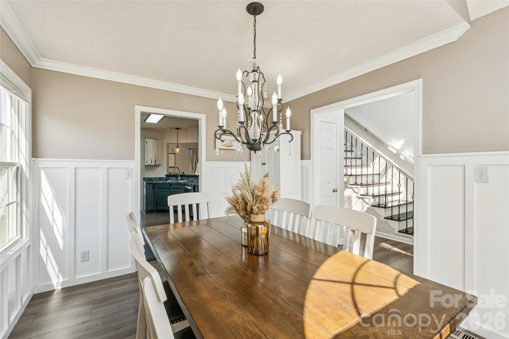 103 Quarry Way Salisbury, NC 28146 - Photo 7 of 47 a view of a dining room with furniture and wooden floor