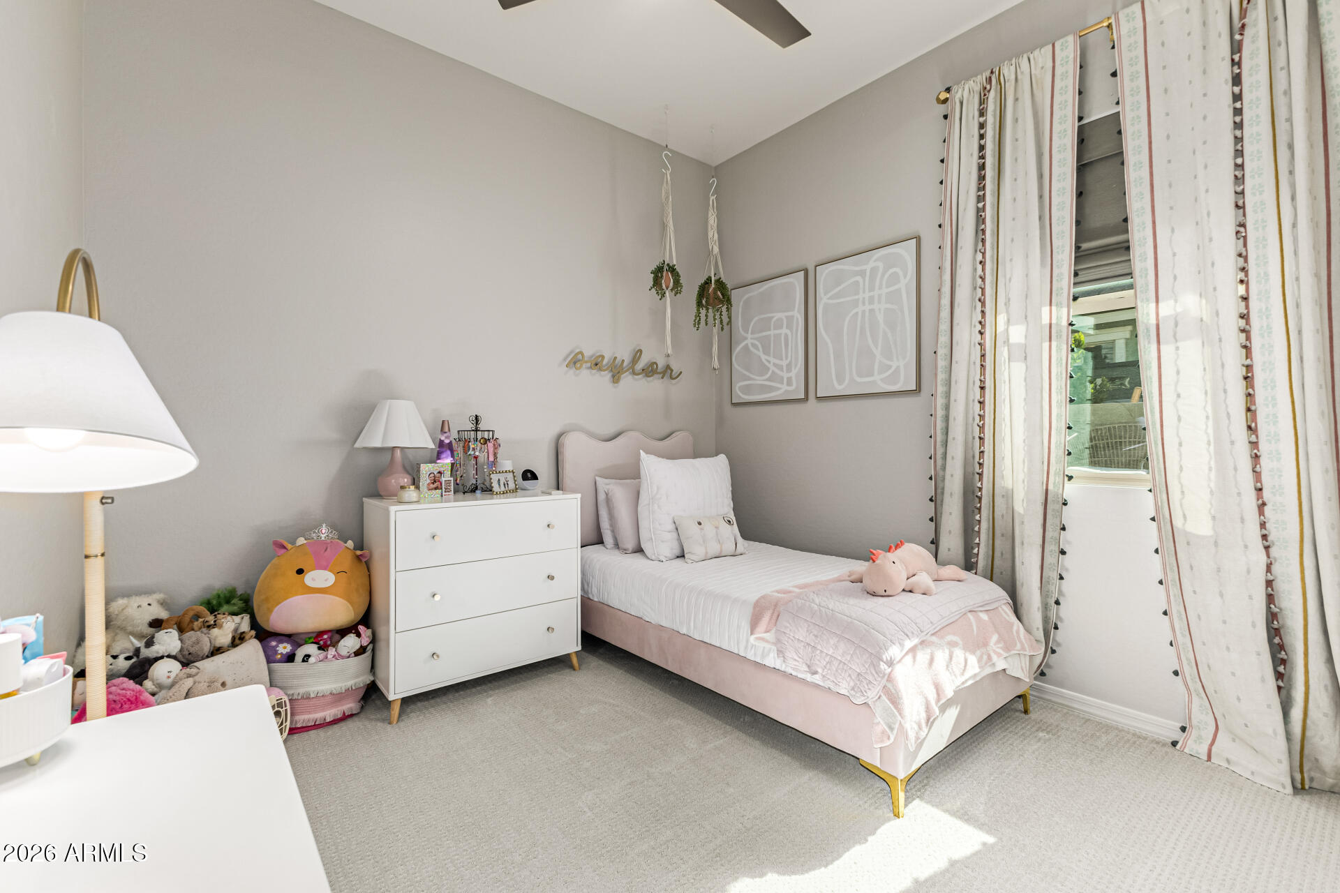 2941 South Jeffry Street Gilbert, AZ 85295 - Photo 22 of 47 a bedroom with a bed and a window