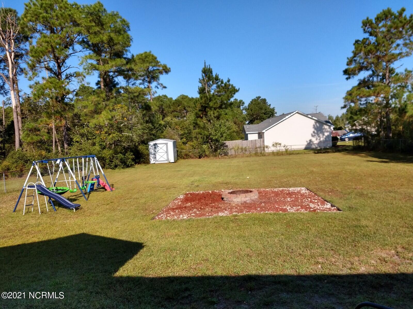 414 Oregon Trail Hubert, NC 28539 - Photo 17 of 22 Back Yard