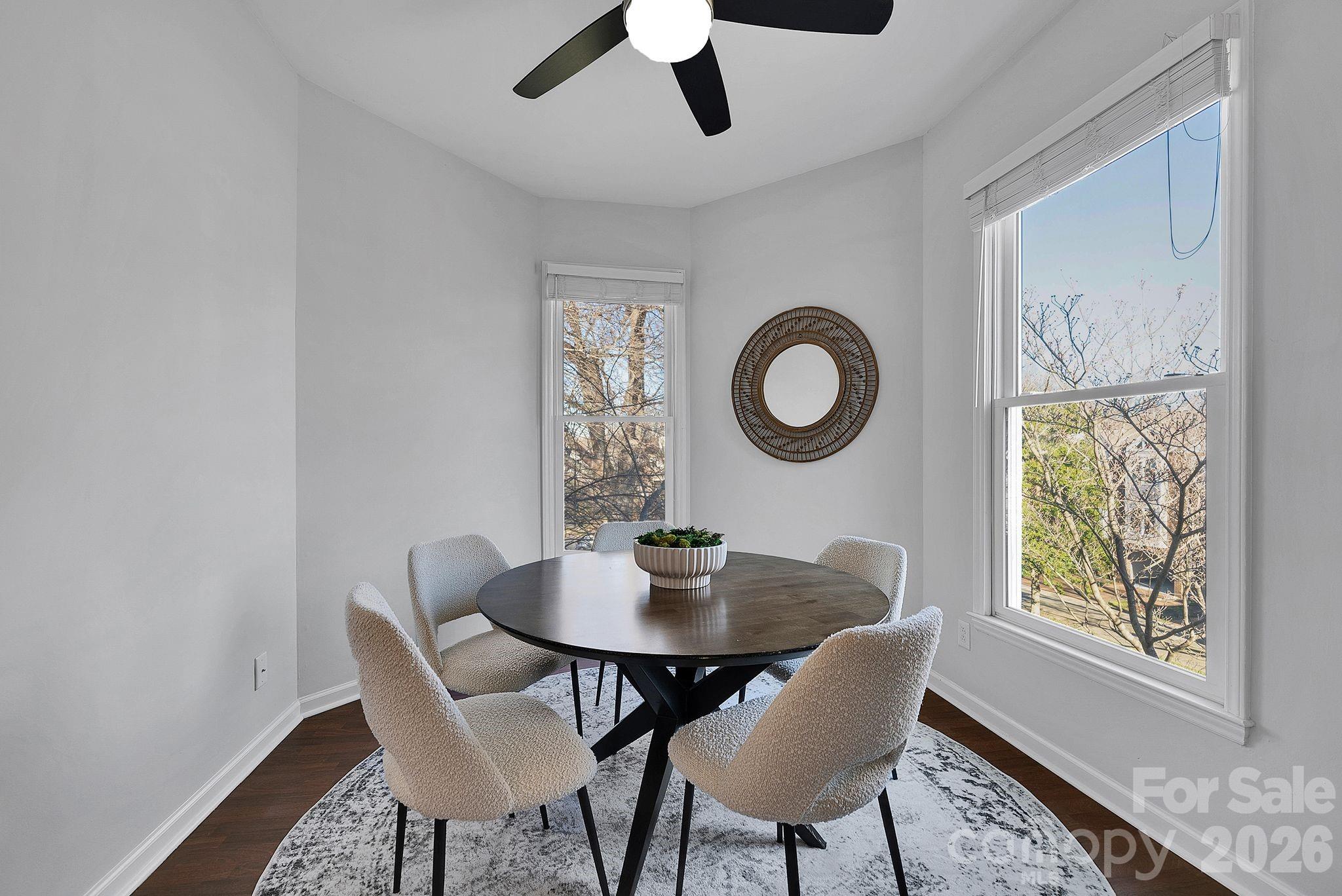 300 South Cedar Street, Unit 2 Charlotte, NC 28202 - Photo 20 of 29 a dining room with furniture and window