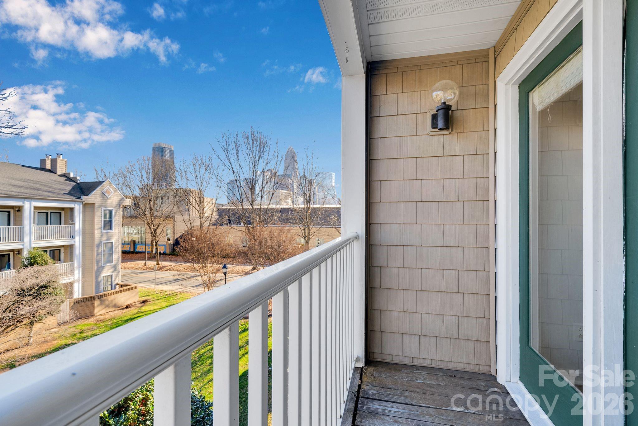 300 South Cedar Street, Unit 2 Charlotte, NC 28202 - Photo 22 of 29 a view of balcony with furniture