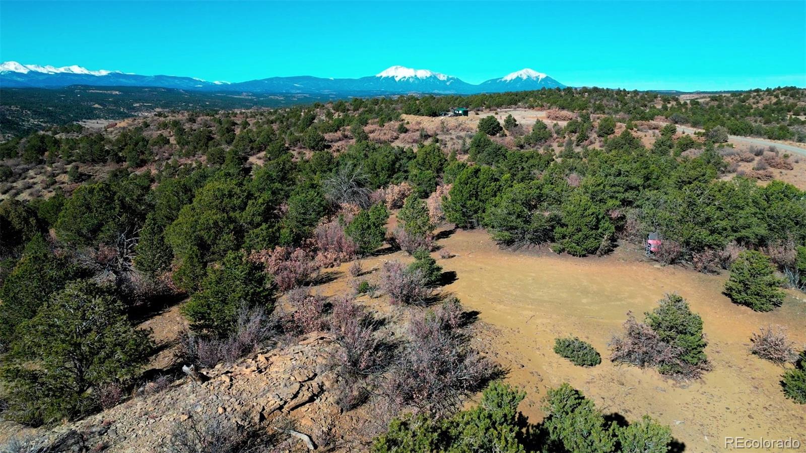 11298 Primero Ranch Trinidad, CO 81082 - Photo 3 of 36 a view of a lake with a mountain in the background