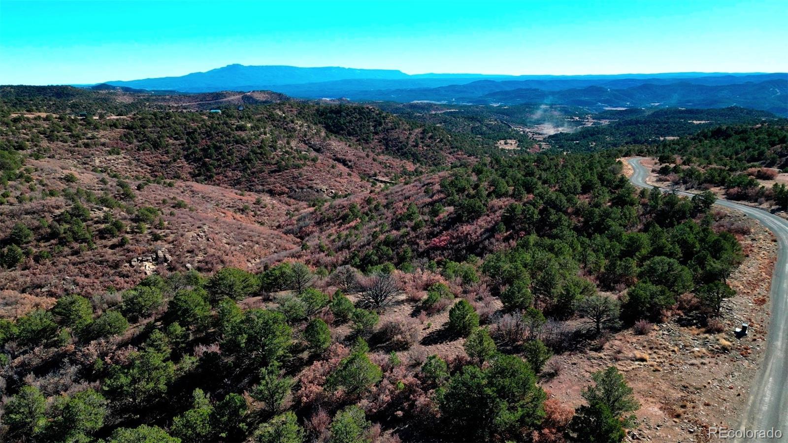11298 Primero Ranch Trinidad, CO 81082 - Photo 31 of 36 a view of a city with mountains in the background