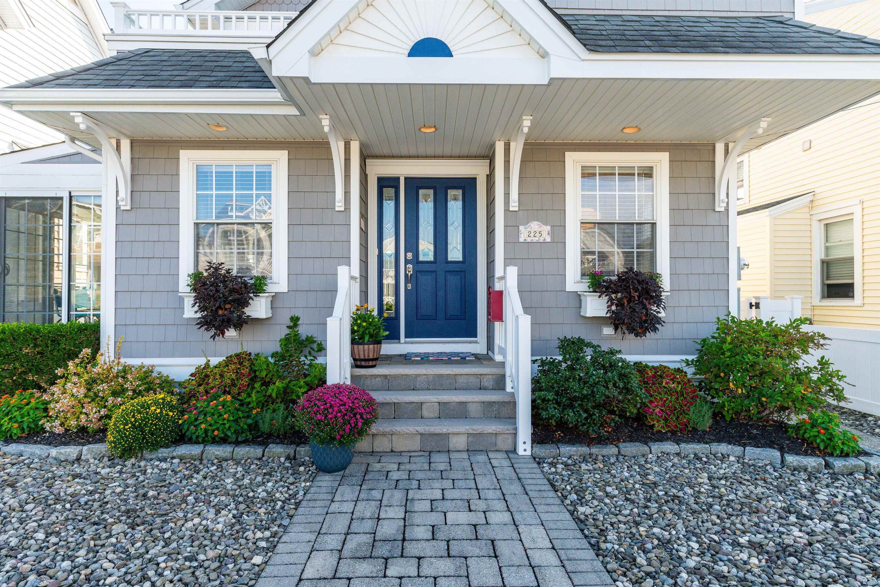 225 110th Street Stone Harbor, NJ 08247 - Photo 28 of 45 a view of a house with potted plants