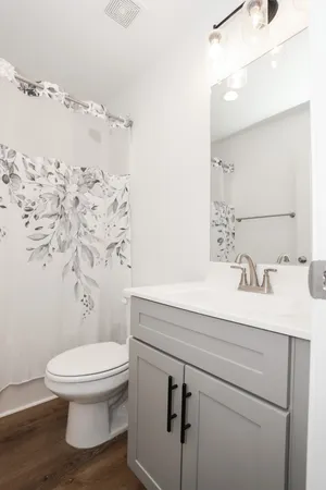 a bathroom with a sink and a toilet