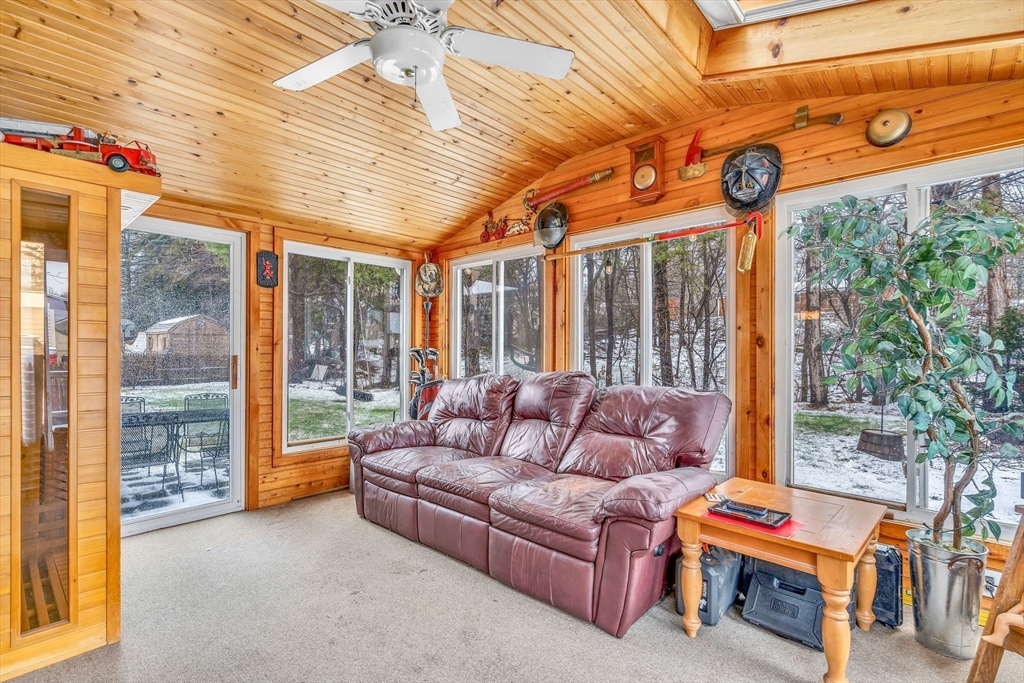 4 Temi Road Hudson, MA 01749 - Photo 14 of 23 a outdoor living space with furniture and garden view