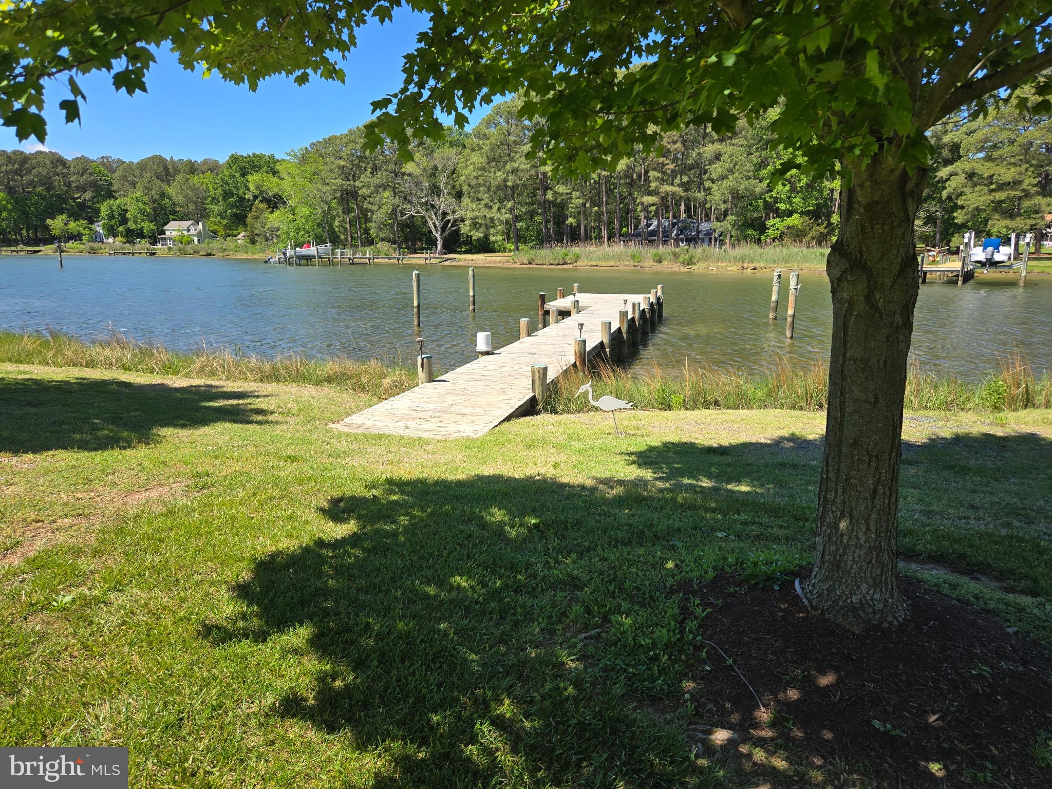 8684 Sewell Point Road Wittman, MD 21676 - Photo 5 of 18 Pile-driven dock w/two boat slips