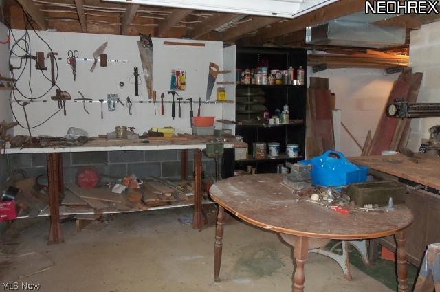 13256 Madison Road Middlefield, OH 44062 - Photo 20 of 20 Basement workshop area