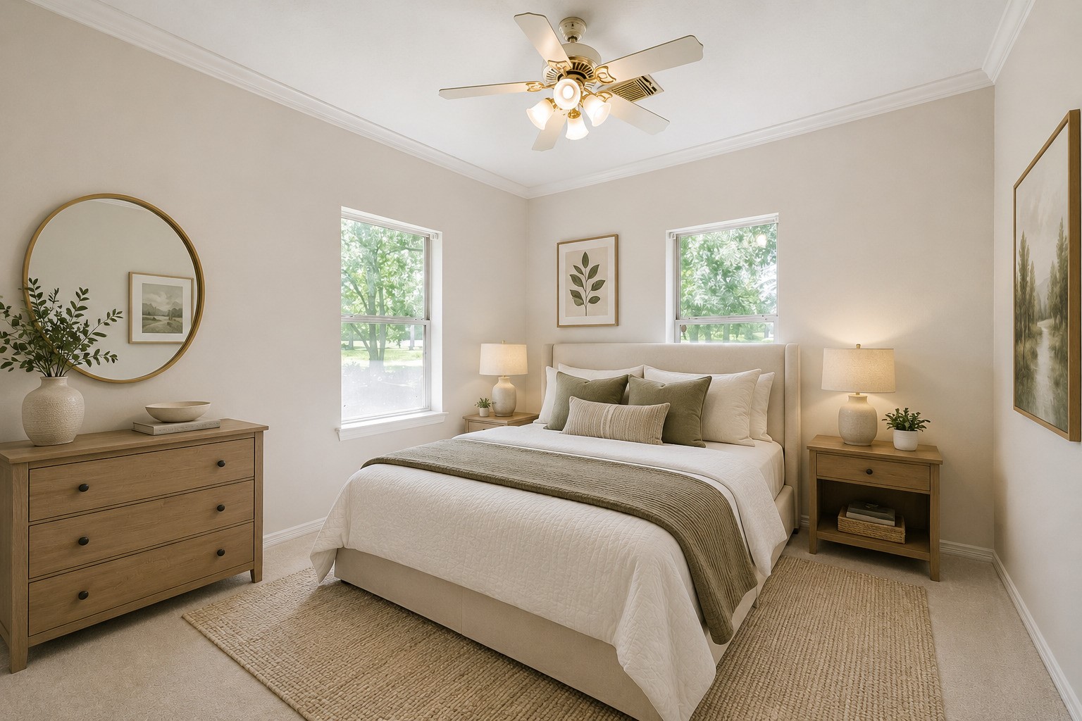 27322 Afton Way Huffman, TX 77336 - Photo 35 of 50 *Virtually staged - Secondary bedroom provides a comfortable layout with natural light and versatile space for guests, family, or a home office.