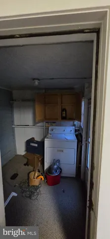 a room with storage and utility