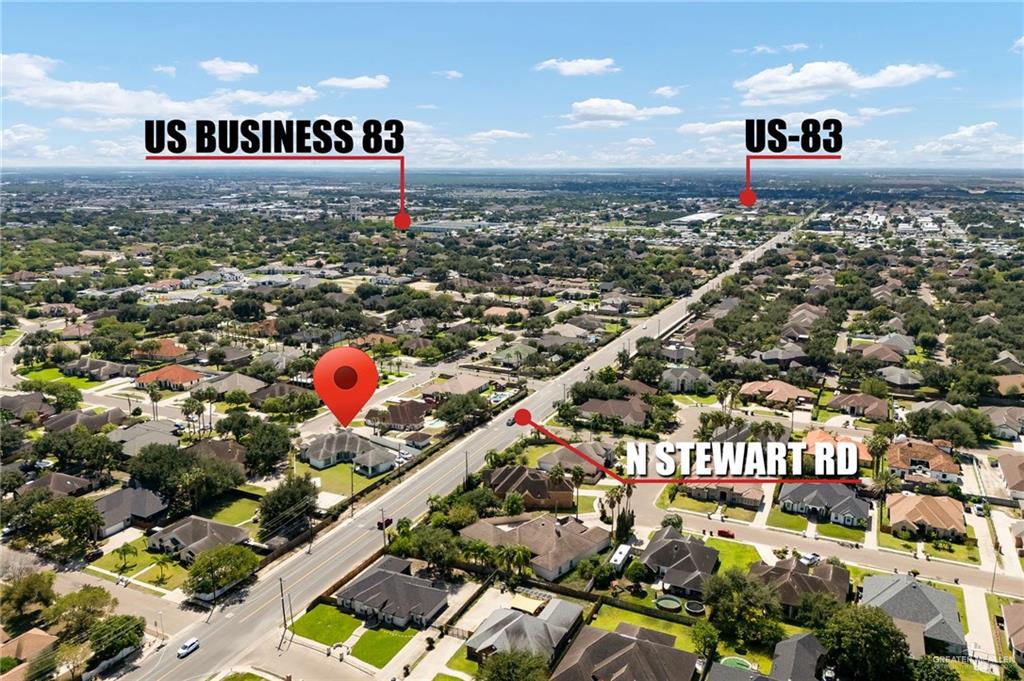 1803 Melissa Rae Drive Mission, TX 78572 - Photo 31 of 31 Aerial perspective of suburban area