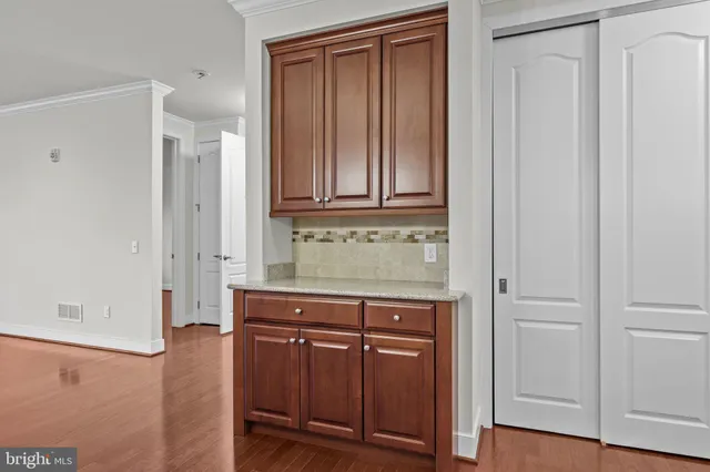 a view of a storage & utility room in a kitchen