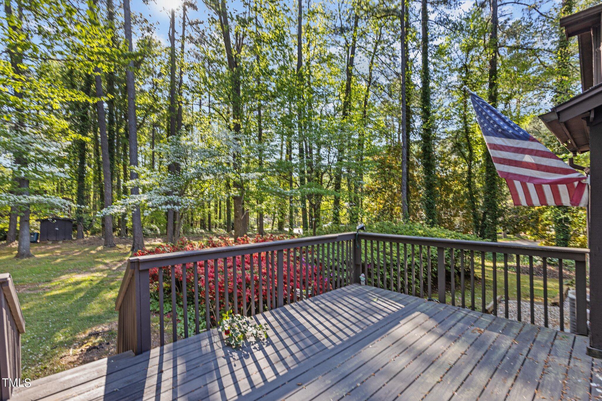 1500 Princess Anne Road Raleigh, NC 27607 - Photo 29 of 37 a view of balcony with wooden floor and outdoor space