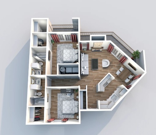 12001 Metric Boulevard, Unit 816 Austin, TX 78758 - Photo 2 of 21 a living room with furniture