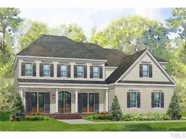 1108 Margarets Lane, Unit 4 Raleigh, NC 27614 - Photo 2 of 4 a house view with a garden space
