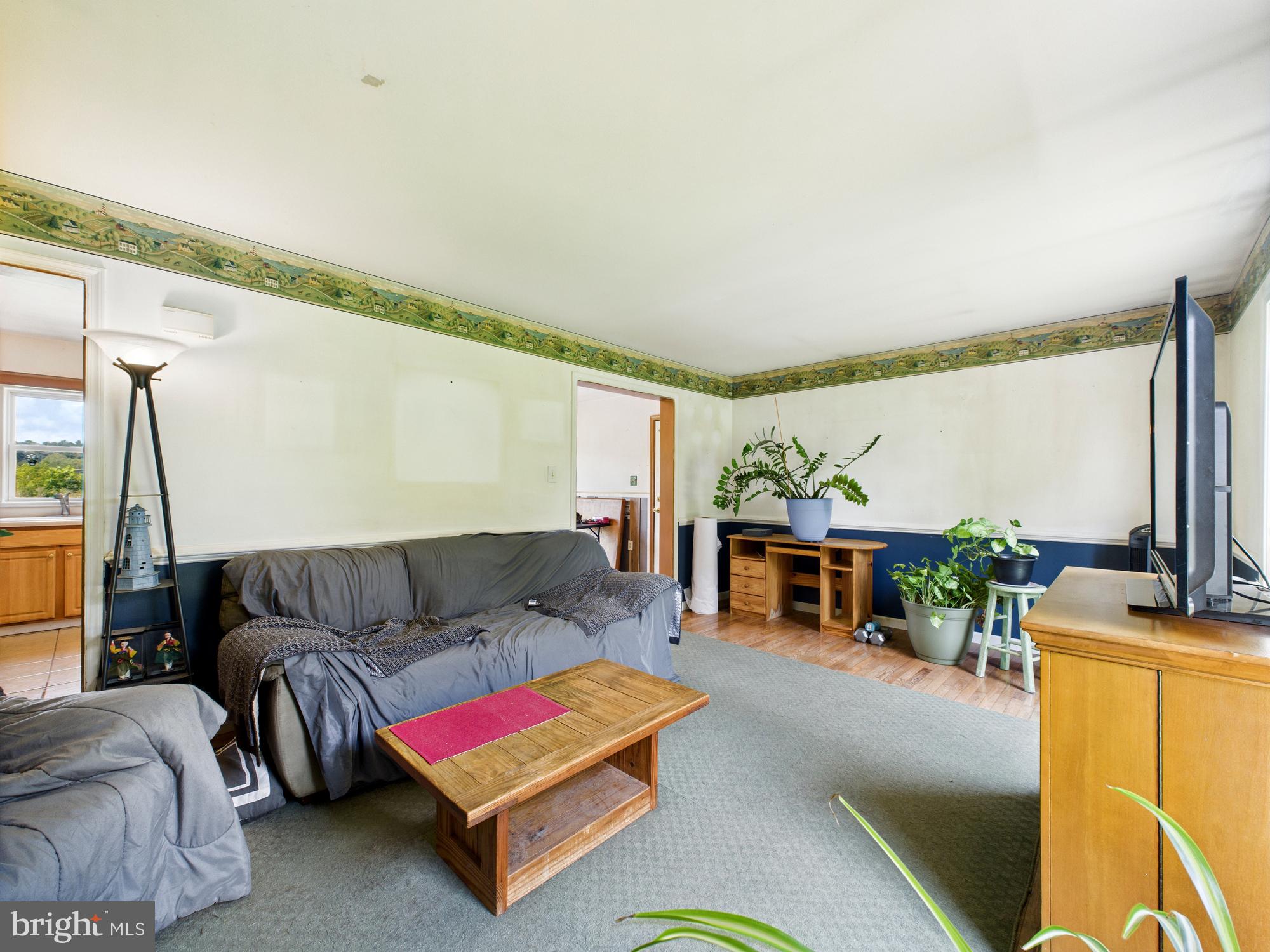 12502 Woodbridge Road Greenwood, DE 19950 - Photo 5 of 38 a living room with furniture and a flat screen tv