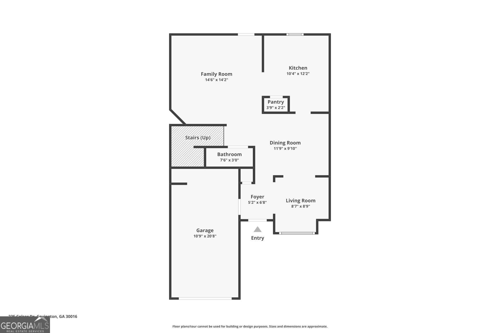 225 Colser Drive Covington, GA 30016 - Photo 16 of 17 a picture of a floor plan