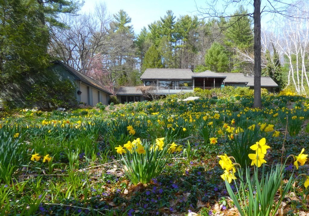 20 Under Pin Hill Road Harvard, MA 01451 - Photo 3 of 41 a view of a garden with a house in the background