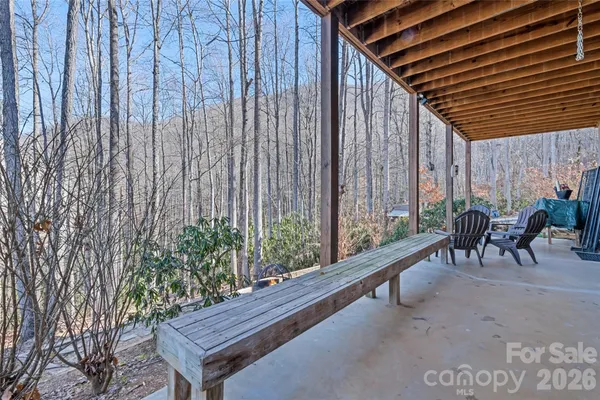 a outdoor space with chairs