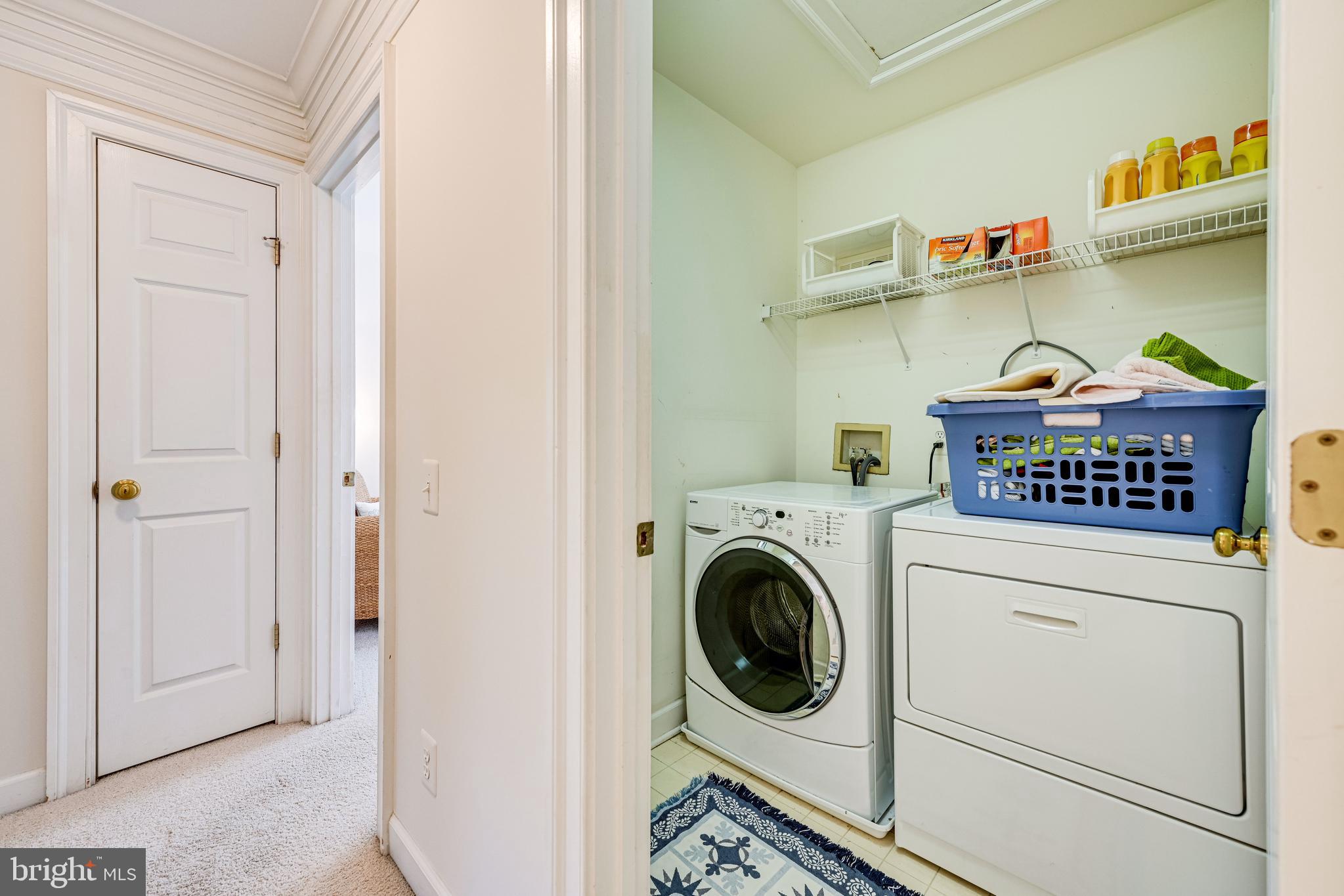 9728 Hidden Valley Road Vienna, VA 22181 - Photo 26 of 56 Second floor laundry room