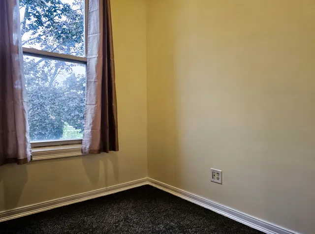 a small space with a window