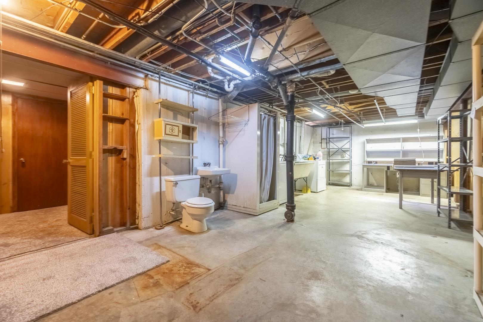 4644 Pepper Drive Rockford, IL 61114 - Photo 40 of 45 a view of a room with wooden walls