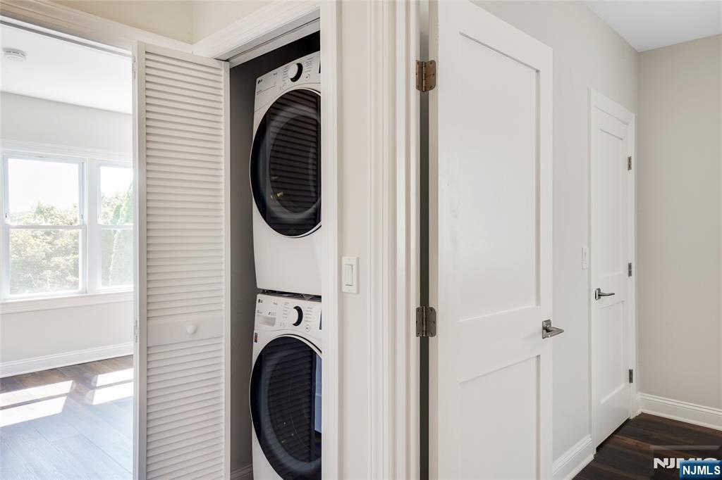 79 Mill Street, Unit 79B Bloomfield, NJ 07003 - Photo 8 of 12 a close view of a utility room with washer and dryer