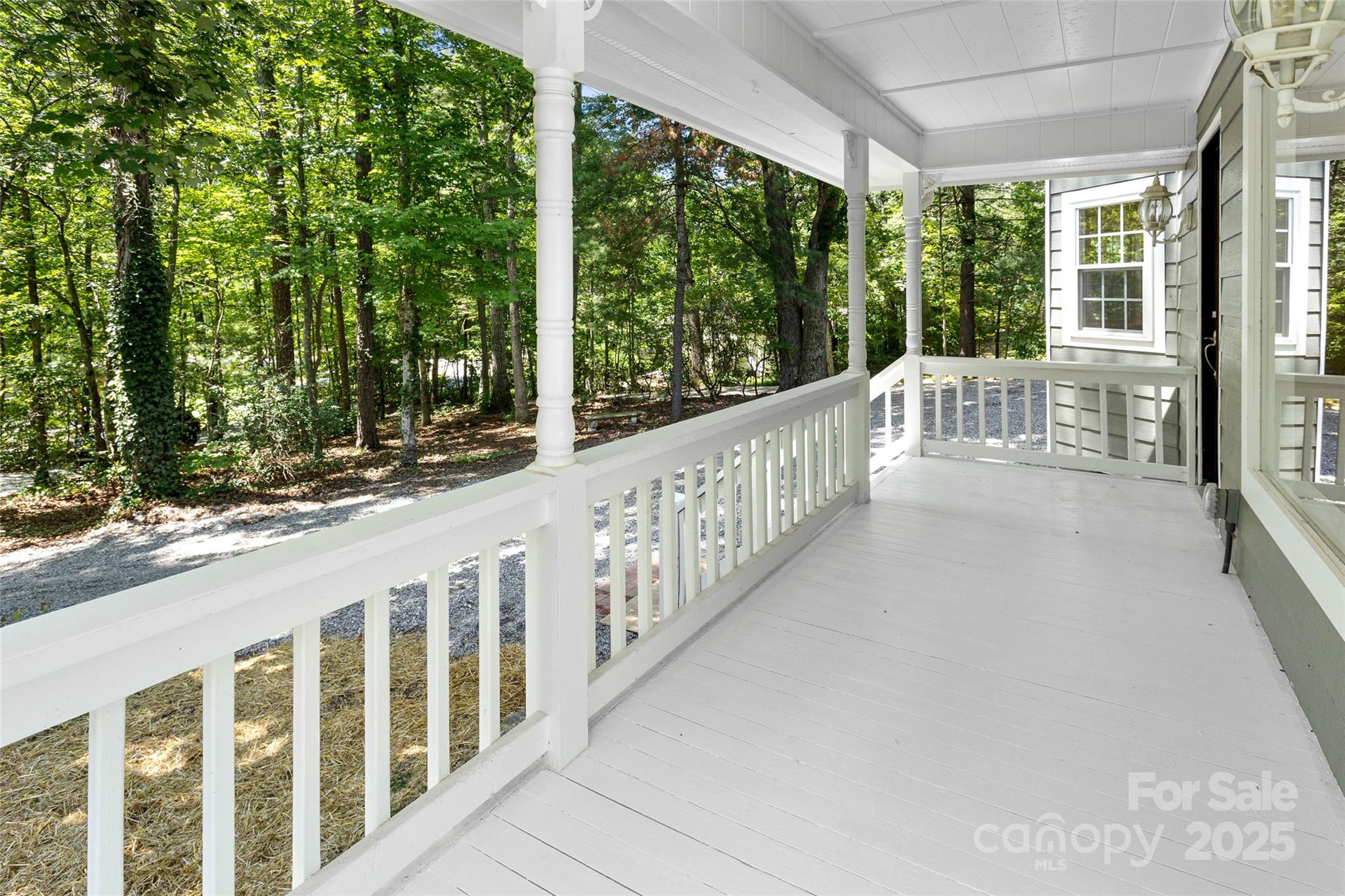 233 Youngs Cove Road Candler, NC 28715 - Photo 40 of 47 a view of a porch