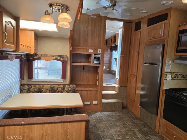 a close view of dresser