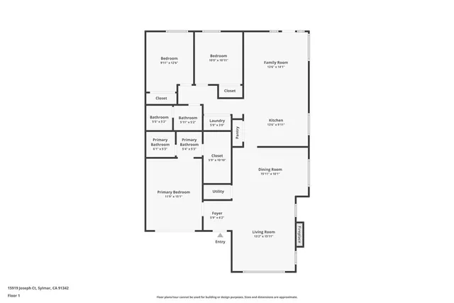 $834,999 | 15919 Joseph Court, Sylmar, CA 91342