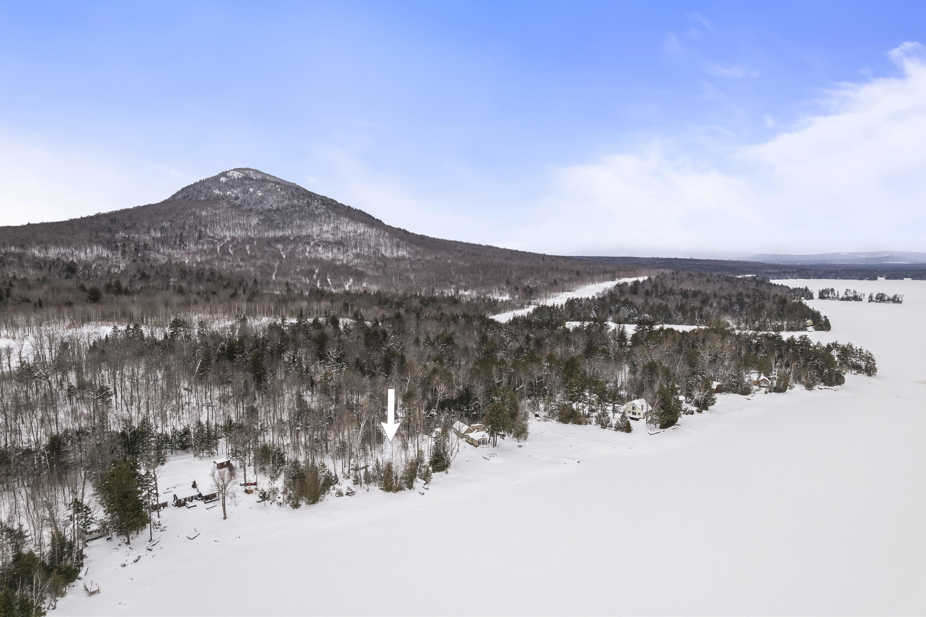 143 Indian Pond Road West Forks, ME 04985 - Photo 58 of 66 Aerial of Lake Moxie