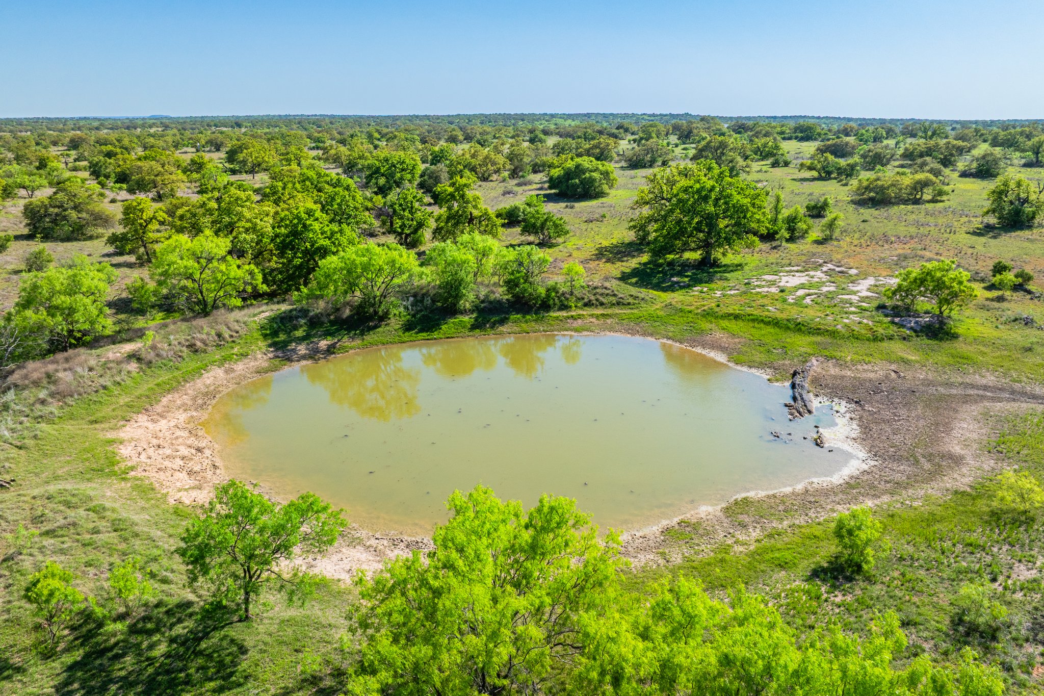 5230 County Road 409 Llano, TX 78643 - Photo 12 of 21 a view of a lake with a city view