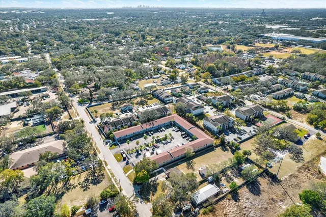 a view of a house with a swimming pool