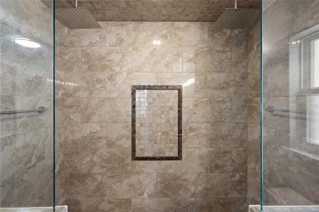 a close view of fireplace