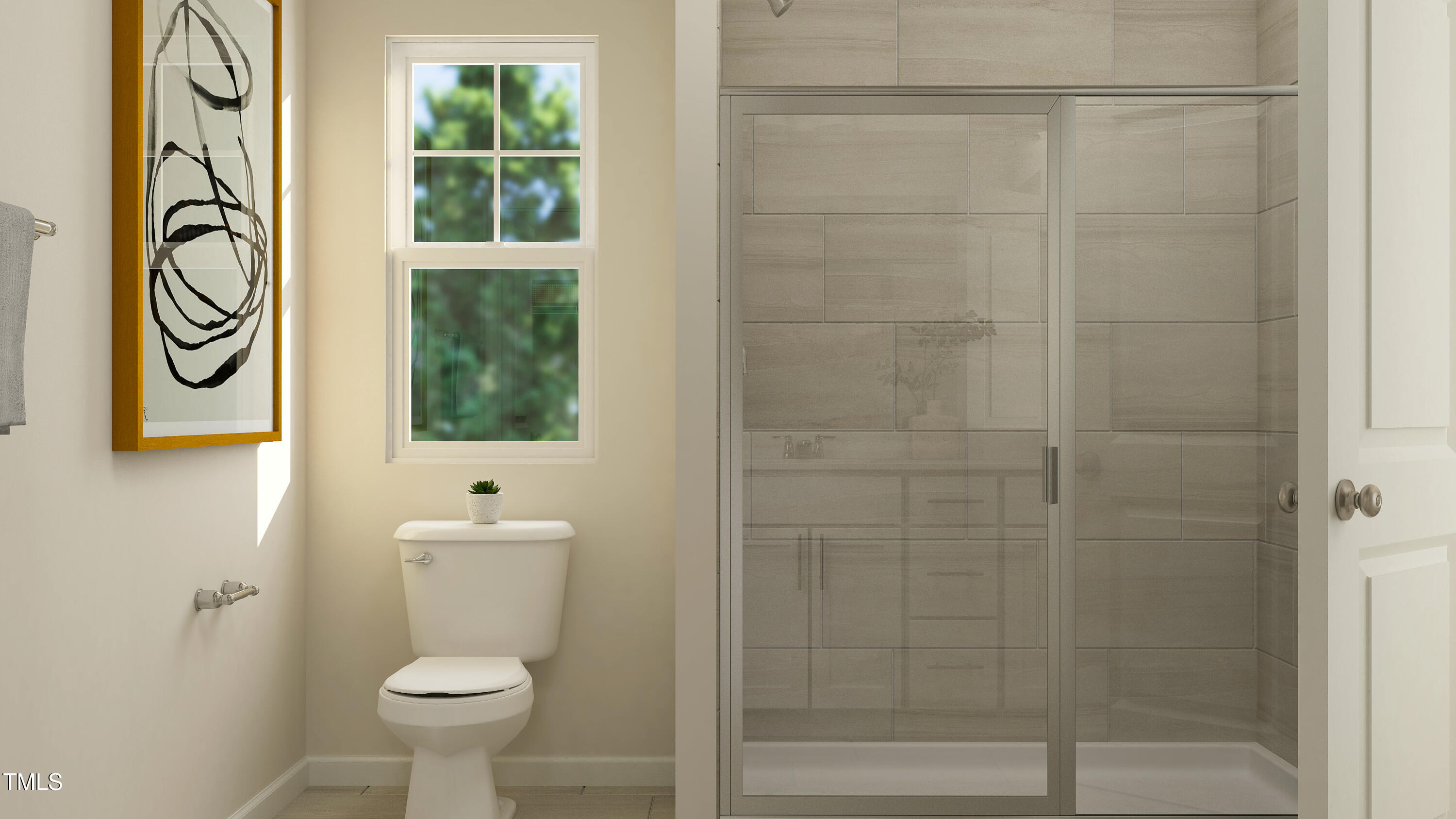 116 Tarnet Trail Angier, NC 27526 - Photo 18 of 21 a bathroom with a toilet and a shower