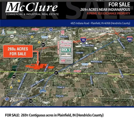 $12,900,000 | 4825 Indiana Road, Plainfield, IN 46168