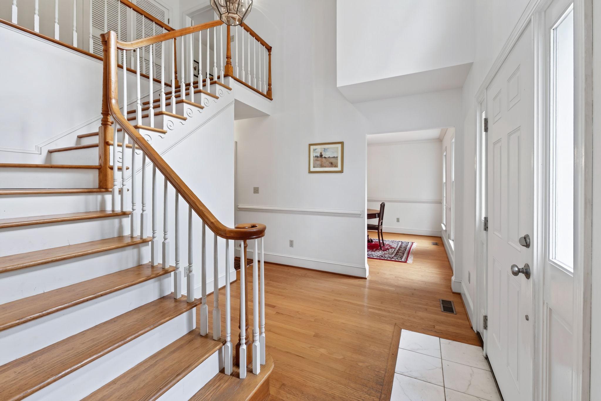 7501 Moormont Road Rapidan, VA 22733 - Photo 8 of 76 Inviting entryway with elegant staircase.