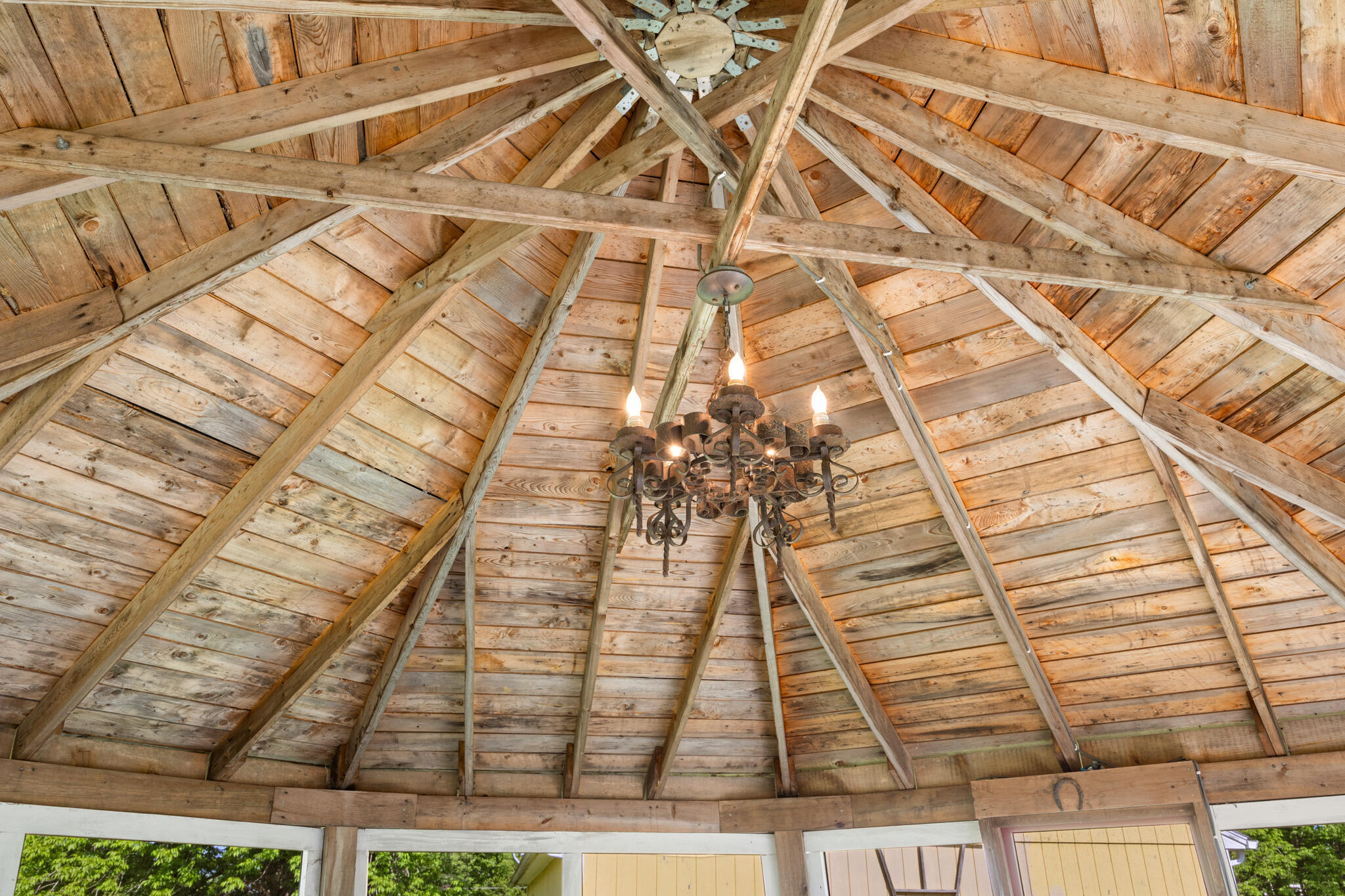 61 Point Street Columbia Falls, ME 04623 - Photo 44 of 68 Gazebo Ceiling