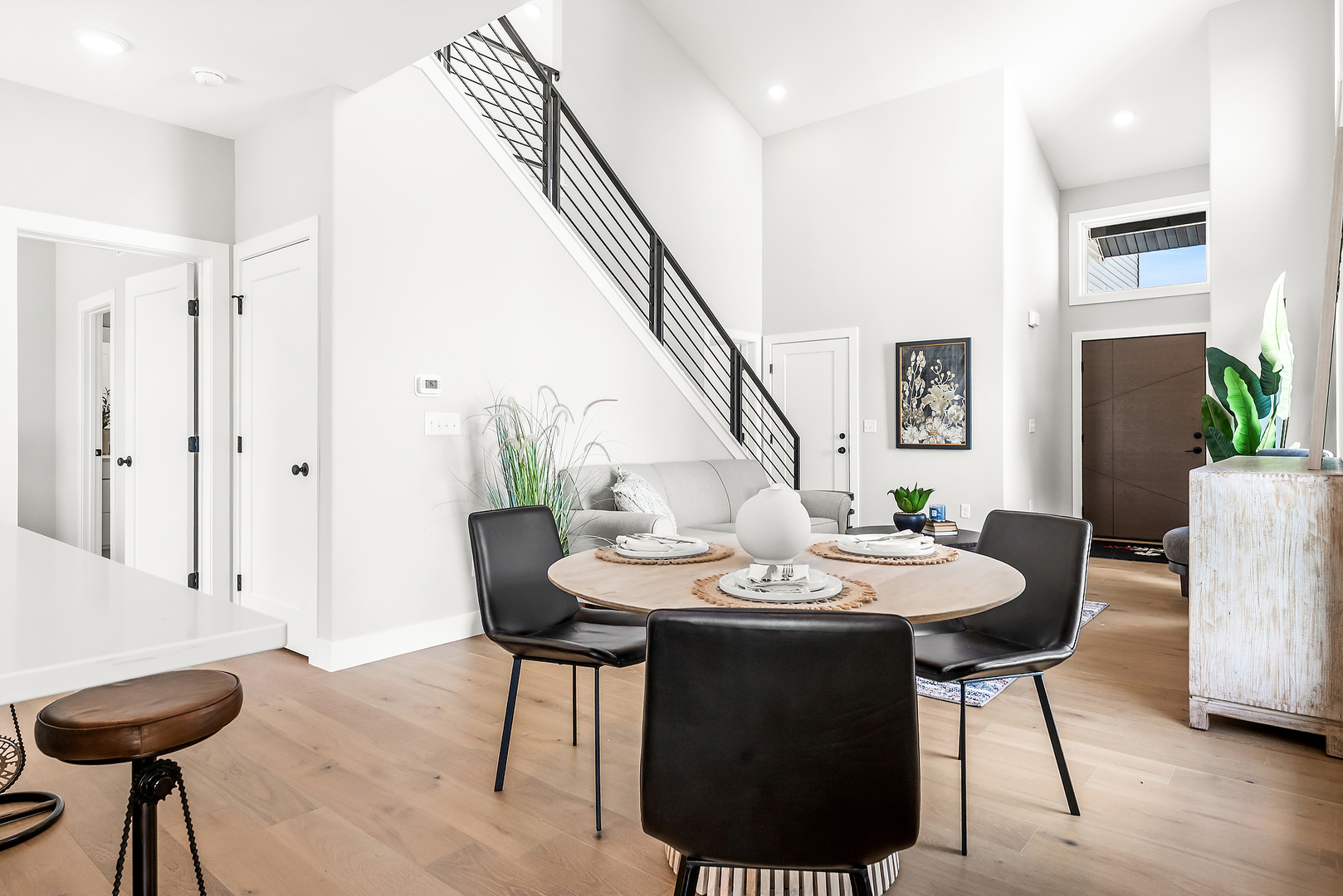3613 Cabernet Court Normal, IL 61761 - Photo 17 of 41 a view of a dining room with furniture and wooden floor