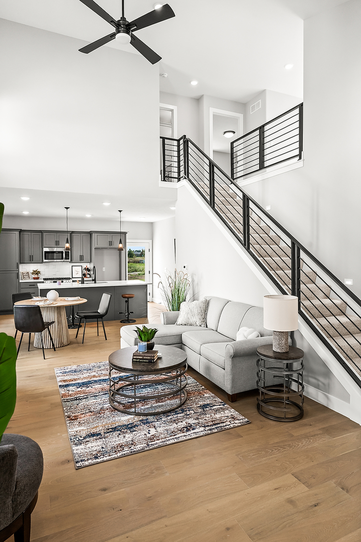 3613 Cabernet Court Normal, IL 61761 - Photo 6 of 41 a living room with furniture and a rug
