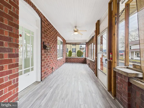 a view of a city from a balcony