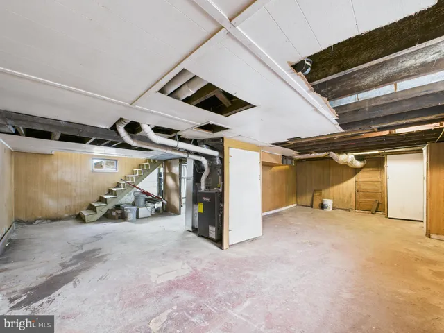 a view of storage and utility room