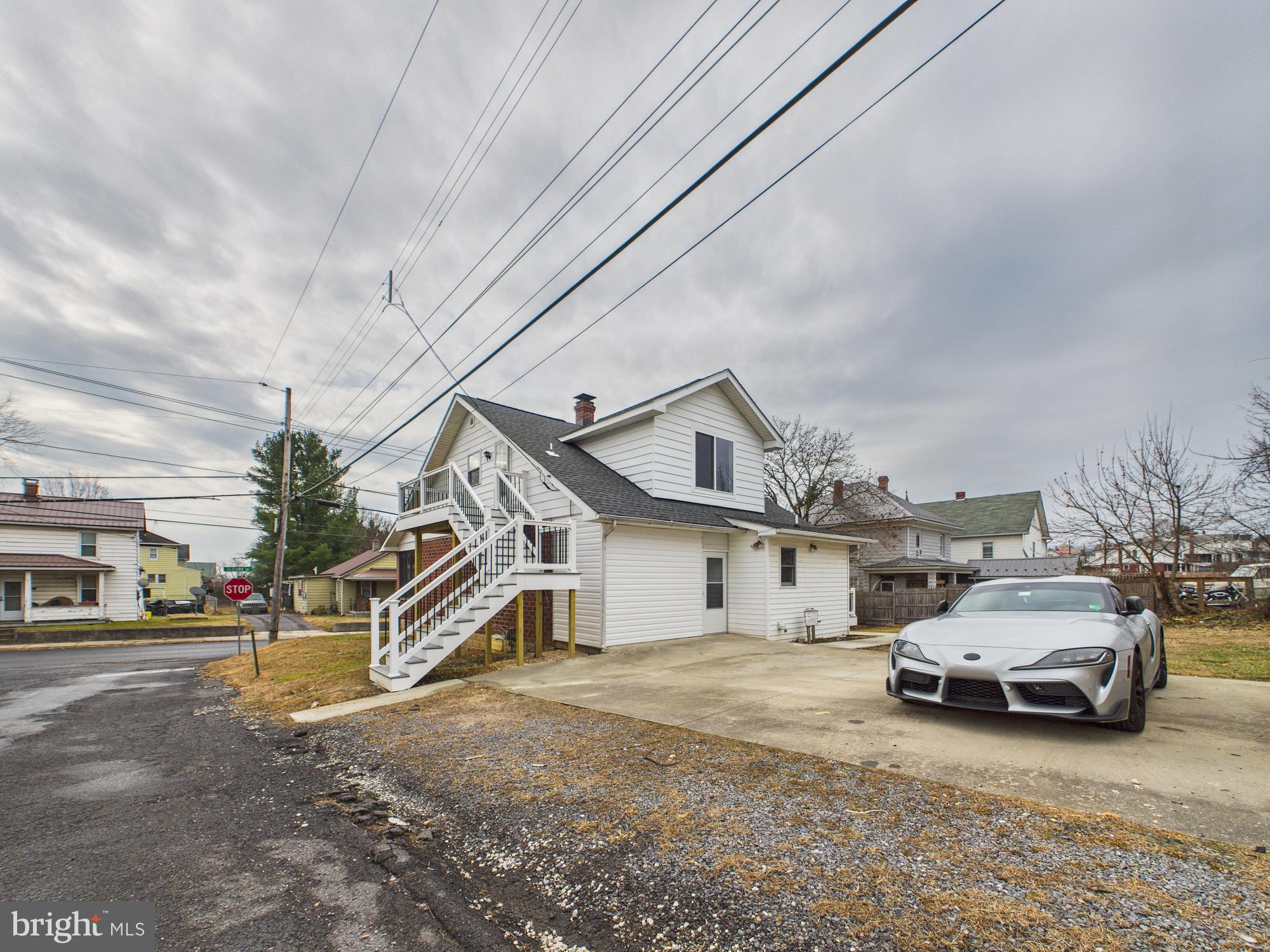 820 East Oldtown Road Cumberland, MD 21502 - Photo 29 of 40 a view of a car park in front of house